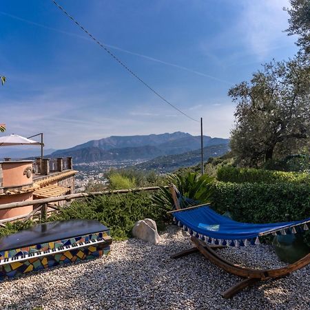 Villa Caruso Private Heated Pool & Sea View Península Sorrentina Exterior foto