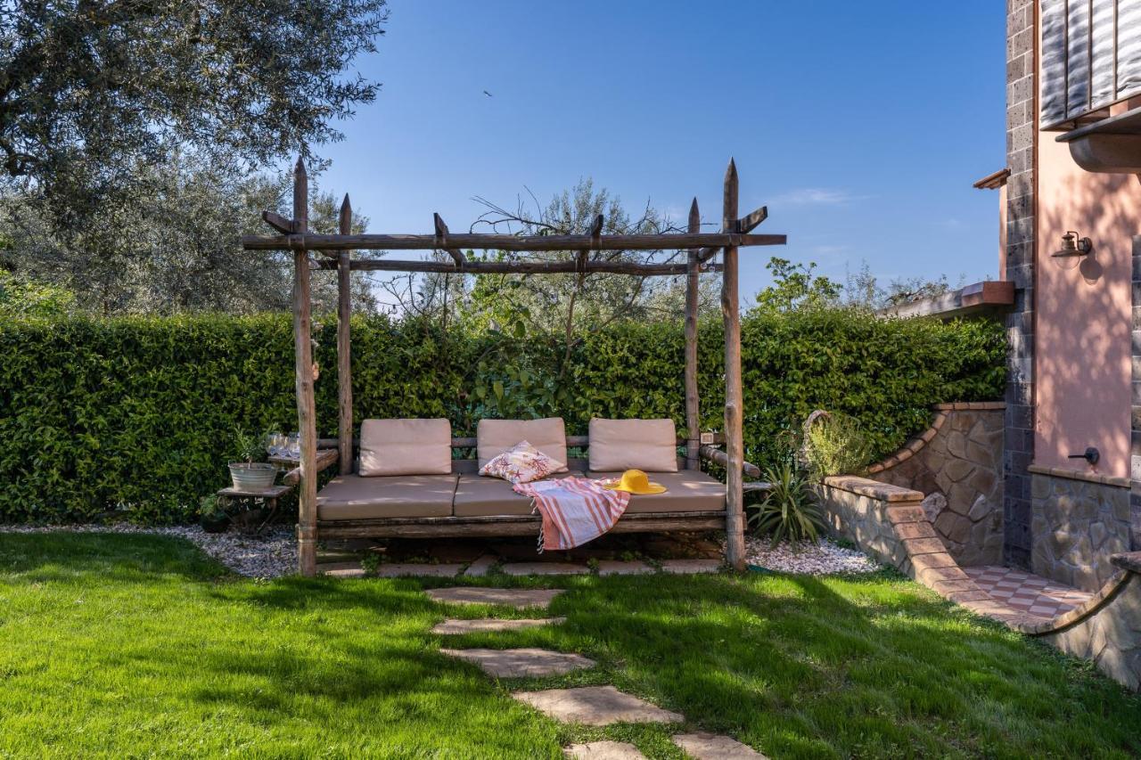 Villa Caruso Private Heated Pool & Sea View Península Sorrentina Exterior foto