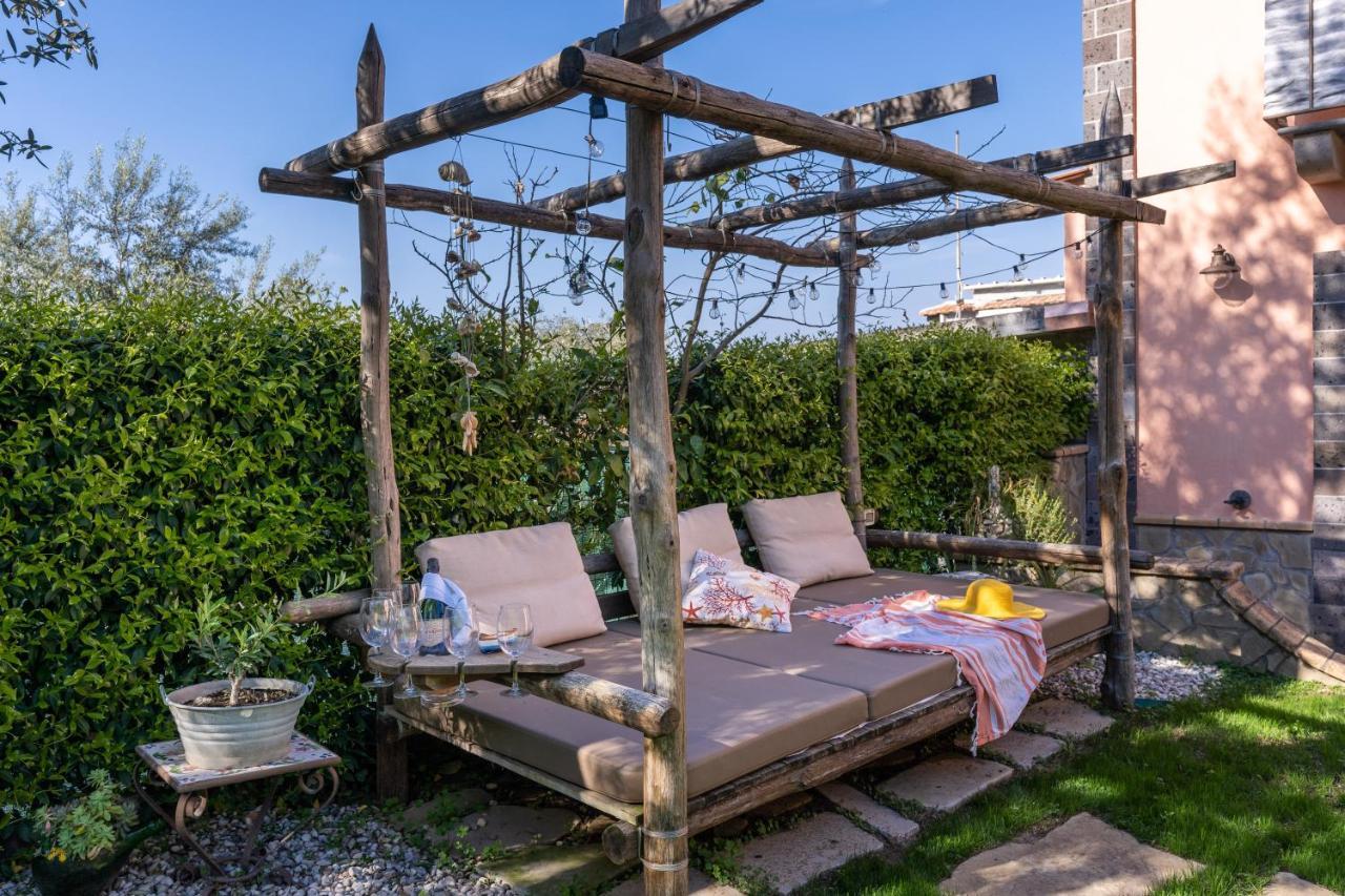 Villa Caruso Private Heated Pool & Sea View Península Sorrentina Exterior foto